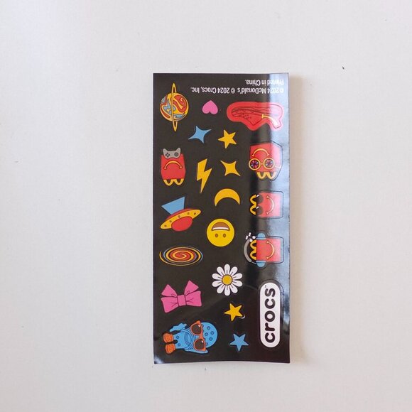 McDonalds x Crocs MINI Crocs Happy Meal Toy Key Chain BNIP GOLDEN ARCHES #1 - Picture 6 of 15